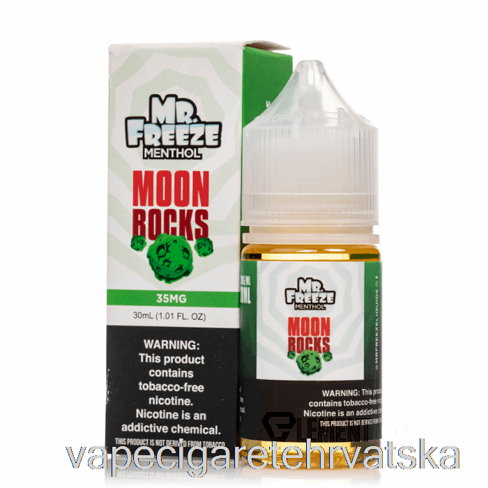 Vape Cigarete Moonrocks - Mr Freeze Salts - 30ml 50mg